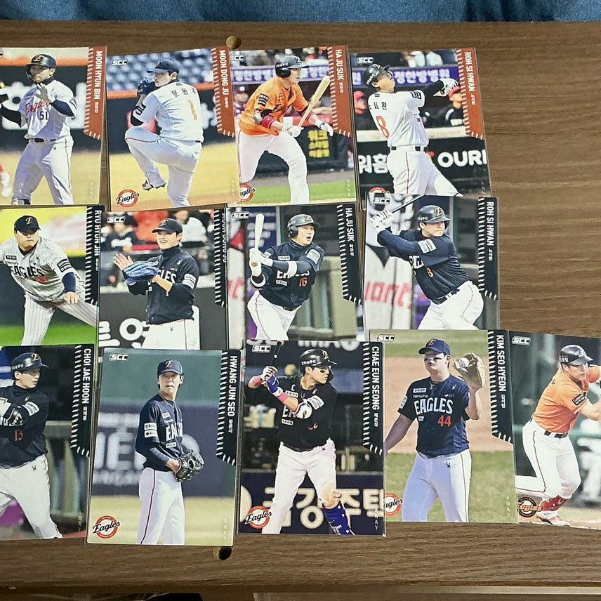 [BUNJANG] 2026 KBO Hanwha Eagles Normal Cards Bundle Set (13 pcs) / 2026 KBO 카드 한화 이글스 노말 13장 일괄