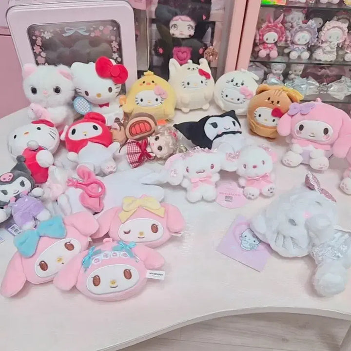 [BUNJANG] Kuromi 3-Doll Set / [쿠로미 3종 인형 세트 판매]