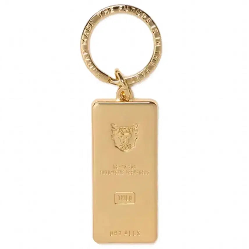[BUNJANG] Human Made Gold Bar Keyring Kobe Store Limited Edition / 미개봉 휴먼 메이드 골드 바 키링 고베 골드 -고베 스토어 한정