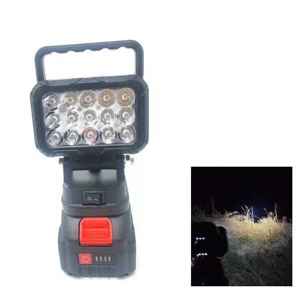 [BUNJANG] Cordless LED Work Light Lantern (Makita Battery Compatible) - Free Shipping / 작업등 조명 캠핑등 무선작업등 마끼타호환배터리랜턴  무료배송