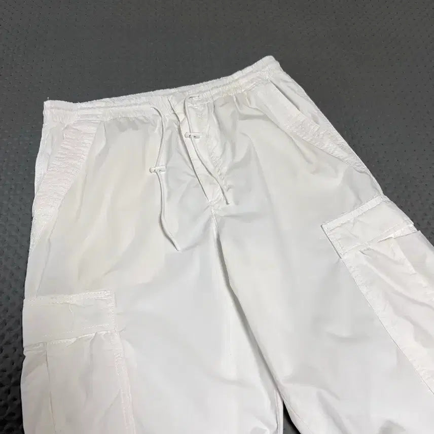 [BUNJANG] Zara String Cargo Pants White L / 자라 스트링 카고팬츠 화이트 L