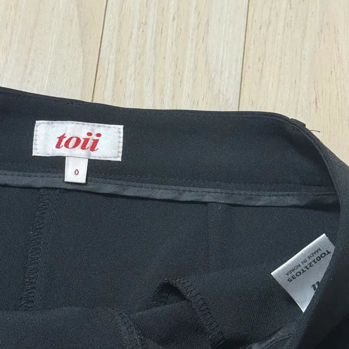 [BUNJANG] Toii Black Slacks / toii 블랙 슬랙스