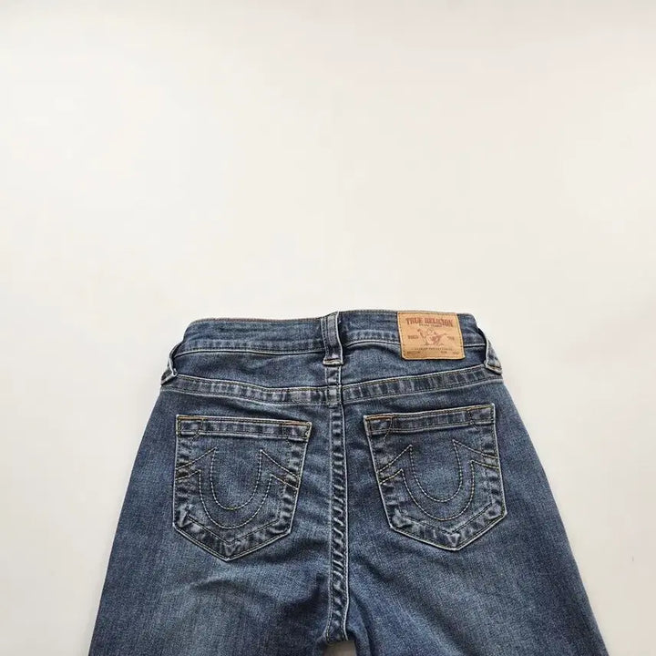 [BUNJANG] True Religion Slim Bootcut Stretch Denim Jeans Size 26 / 트루릴리전 청바지 부츠컷 스판 데님 사이즈26 R6172