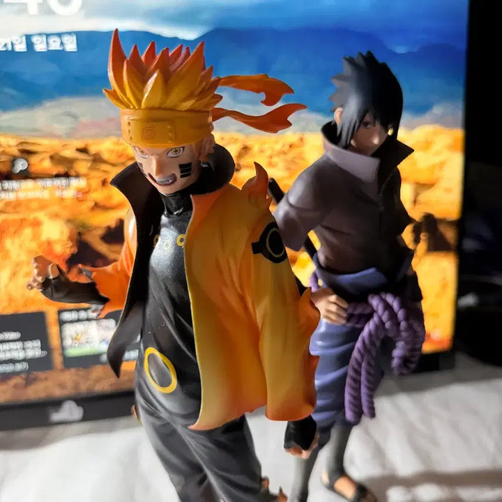 [BUNJANG] Naruto Ichiban Sho - Sasuke Uchiha Figure Bundle Set / (파손/분실)나루토 제일복권 불의의지 A상, 사스케 일반눈 B상 일괄판매