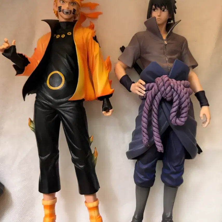 [BUNJANG] Naruto Ichiban Sho - Sasuke Uchiha Figure Bundle Set / (파손/분실)나루토 제일복권 불의의지 A상, 사스케 일반눈 B상 일괄판매