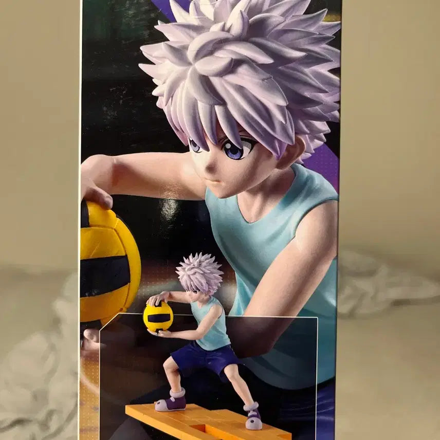 [BUNJANG] Hunter x Hunter Killua GI Arc Figure (Unsealed) / 헌터헌터 키르아 G.I편 피규어 (개봉후 전시)