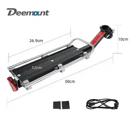 [BUNJANG] Deemount Bicycle Rear Rack Quick Release for Mini Velo MTB / 새상품 자전거 짐받이 퀵릴리즈 qr레버 미니벨로 mtb
