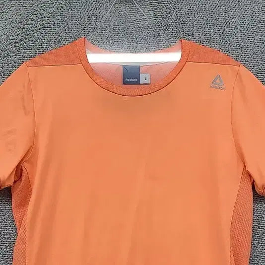 [BUNJANG] Reebok Orange Functional T-Shirt (Size M) / 리복 오렌지 기능성 반팔티 M