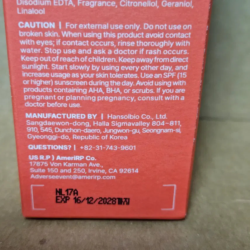 [BUNJANG] Cel Jenner Rosetinol Serum / 셀린저 로즈티놀 세럼