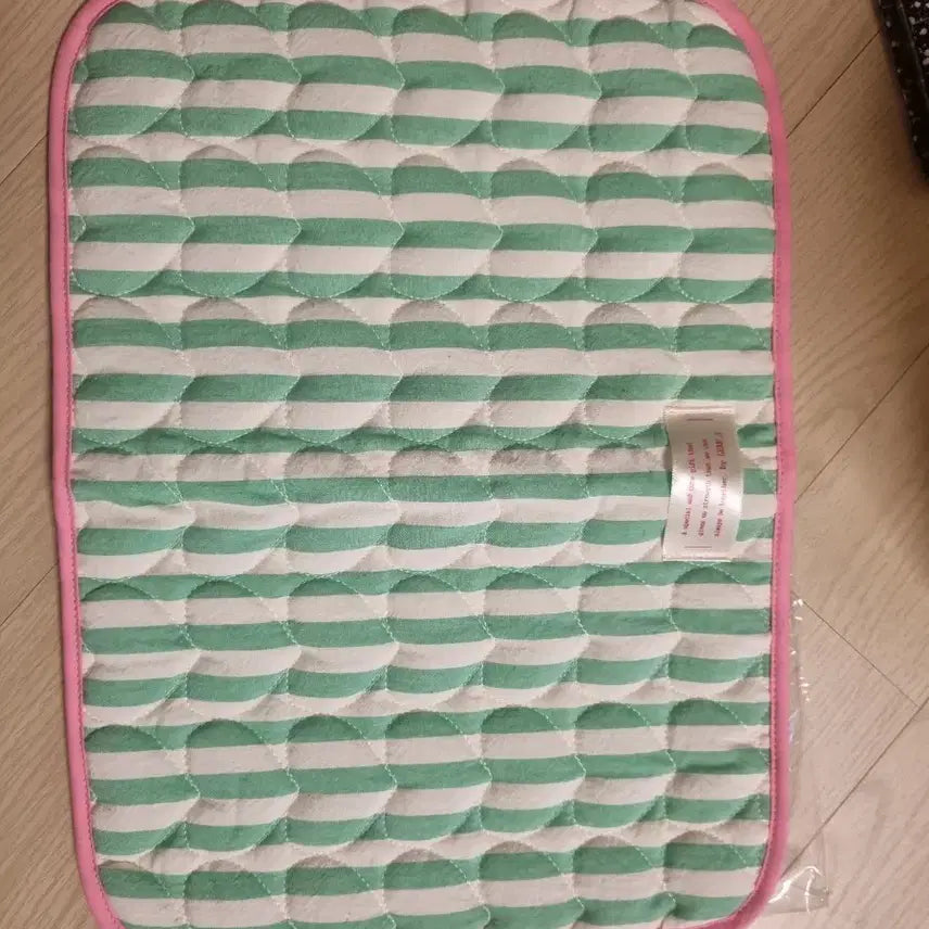 [BUNJANG] Mint Stripe Table Mat / 민트 스트라이프 테이블 매트