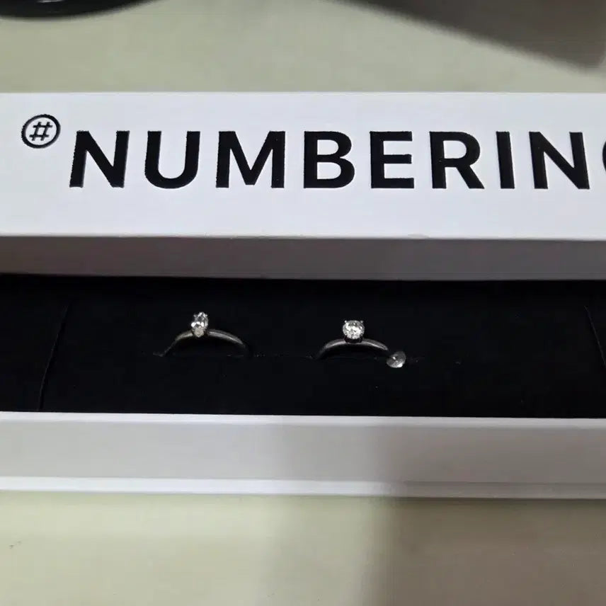 [BUNJANG] NUMBERING Earring Ring / NUMBERING 넘버링 귀걸이