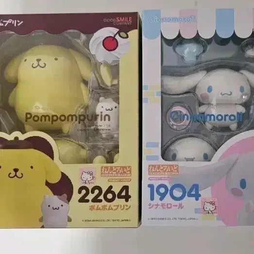 [BUNJANG] Sanrio Pompompurin Cinnamoroll Nendoroid Bundle Set / 일괄)산리오 폼폼푸린 시나모롤 넨도로이드 일괄 양도합니다
