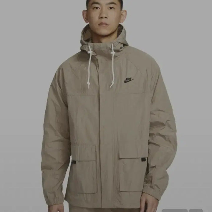 [BUNJANG] Nike Club Windbreaker Jacket / 나이키 바람막이 자켓 클럽 보라인 재킷