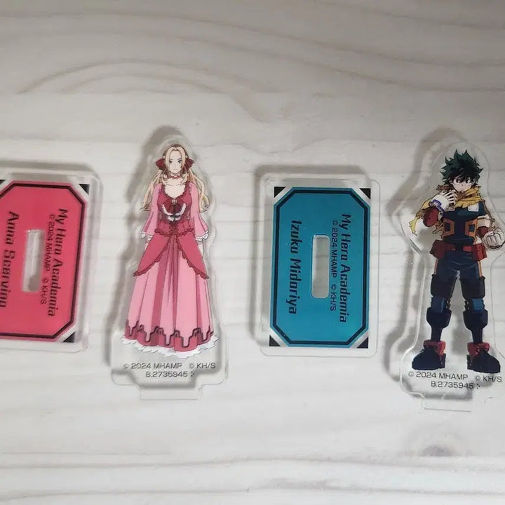 [BUNJANG] My Hero Academia Izuku Midoriya Anna Cervino Gacha Acrylic Stand Bundle Set / (일괄)히로아카 나히아 미도리야 이즈쿠 안나 세르비노 가챠 아크릴 스탠드