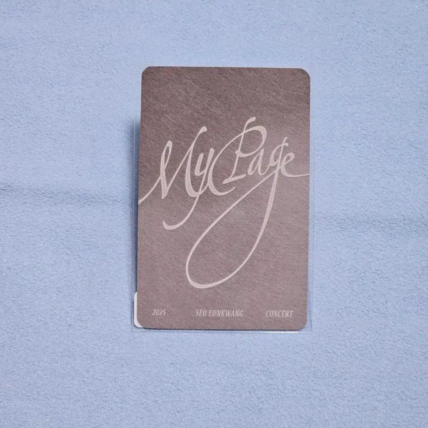 [BUNJANG] BTOB Seo Eunkwang Solo Concert MD Trading Card / 비투비 서은광 솔로콘서트 MD 트레카 포카