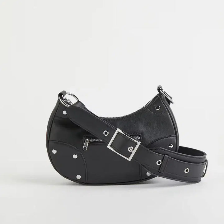 [BUNJANG] H&amp;M Studded Shoulder Bag Black / h&amp;m 스터드 숄더백 블랙