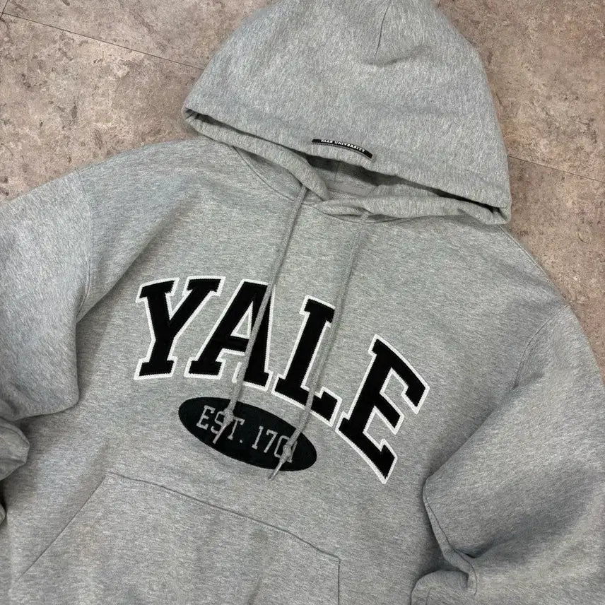 [BUNJANG] YALE Grey Hoodie / YALE 후드티 그레이 