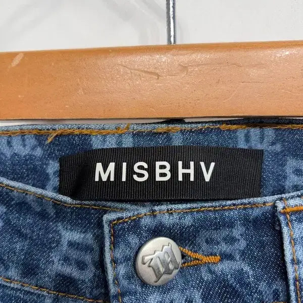 [BUNJANG] MISBHV Denim Monogram Carpenter Trousers / 30 MISBHV 데님 모노그램 카펜터 트라우저 데님 팬츠
