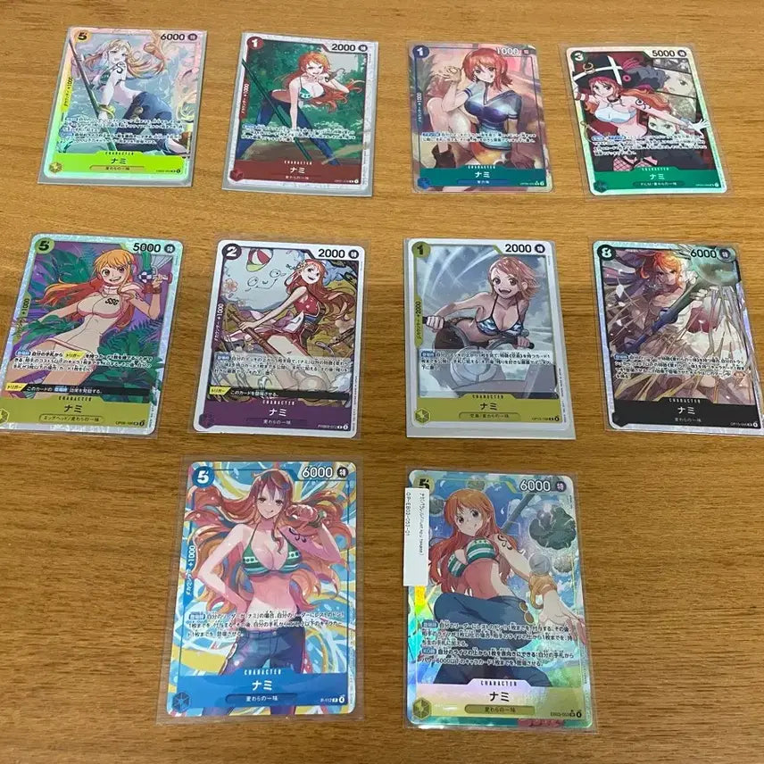 [BUNJANG] One Piece Nami Collection Trading Card / 원피스 카드 나미 컬렉션