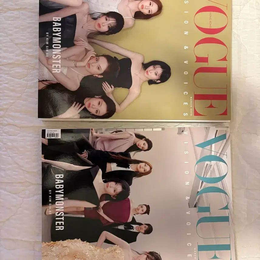 [BUNJANG] BABYMONSTER VOGUE Hong Kong Edition Magazine Bundle Set / 베이비몬스터 VOGUE 보그 잡지 판매 홍콩한정