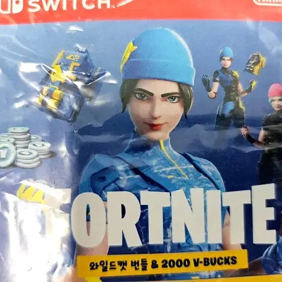 [BUNJANG] Nintendo Switch Fortnite Wildcat Bundle with 2000 V-Bucks / 닌텐도 스위치 포트나이트 와일드캣 번들 2000 V-BUCKS