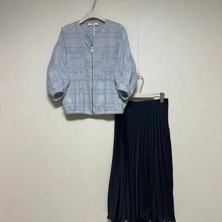 [BUNJANG] A.T.E Cotton Linen Dolman Blouson / 아떼 코튼 린넨 돌먼 블루종