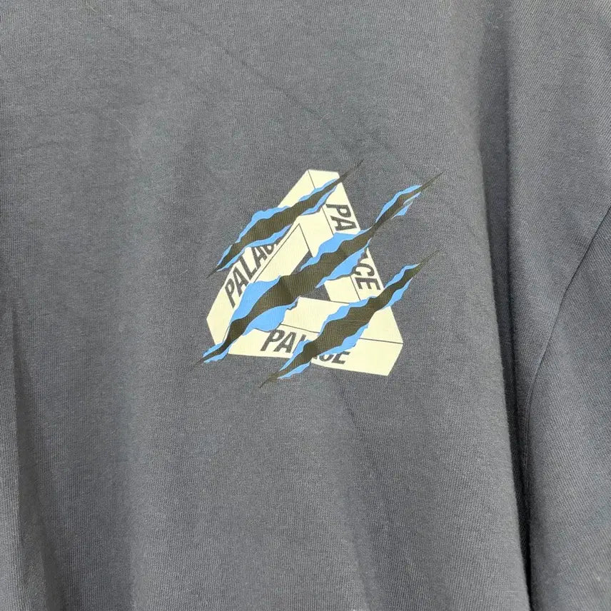 [BUNJANG] Palace Navy T-Shirt / 팔라스 반팔티 L 네이비