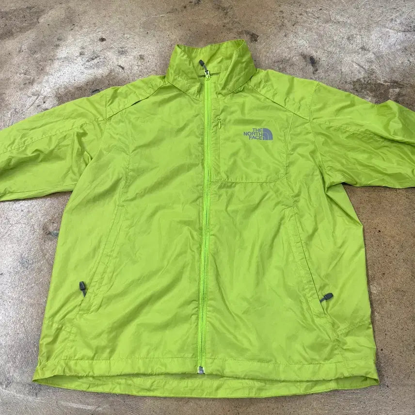 [BUNJANG] The North Face Windbreaker Green / [정품/M] 노스페이스 바람막이 그린