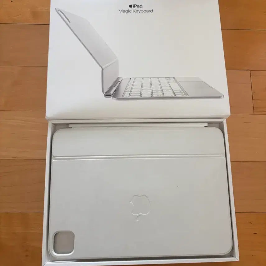[BUNJANG] Apple iPad Pro Magic Keyboard White / 애플 apple 아이패드 프로 매직키보드 m4 m5 화이트 풀박스