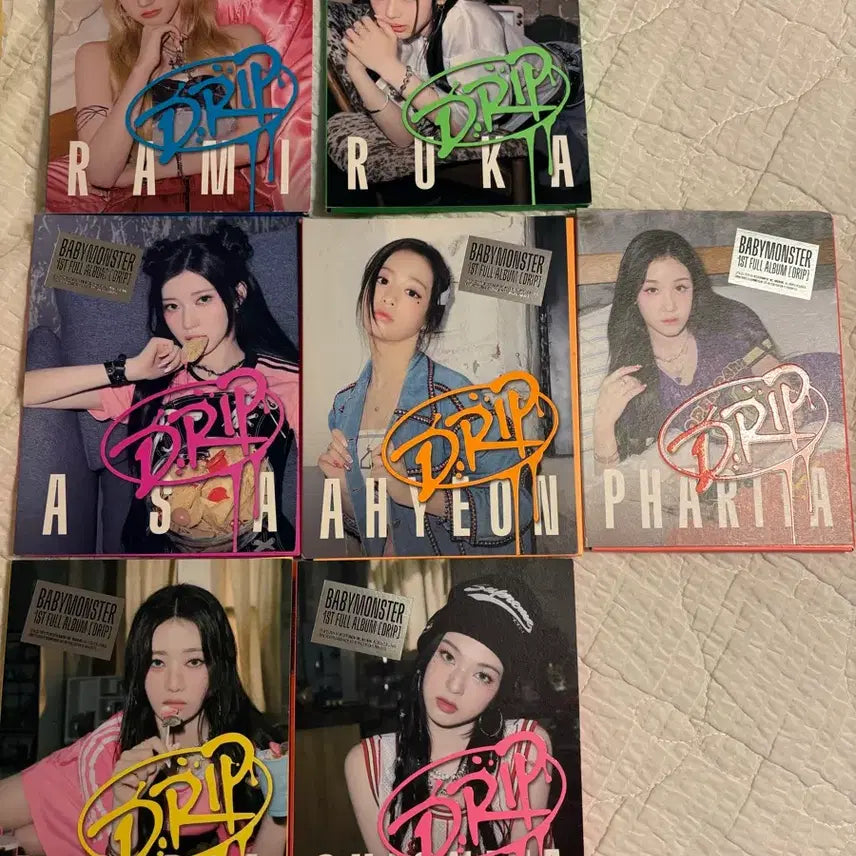 [BUNJANG] BABYMONSTER Debut Album Bundle Set (Sealed &amp; Unsealed) / 베이비몬스터 개봉앨범 일괄판매!! (사진 많아요!!)