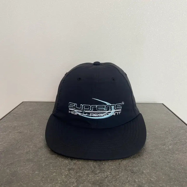 [BUNJANG] Supreme 6-Panel Cap Registan Black / (OS) 슈프림 6패널 볼캡 모자 레지스턴트 블랙