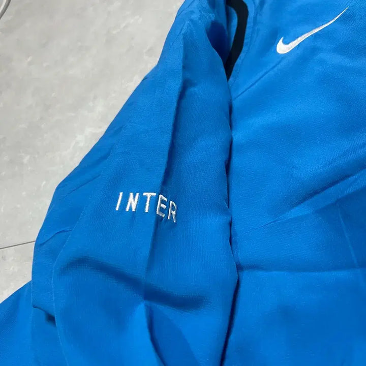 [BUNJANG] Nike Inter Milan Track Top Windbreaker (2000s) / [실측M] 00s 나이키 인터밀란 트랙탑 바람막이