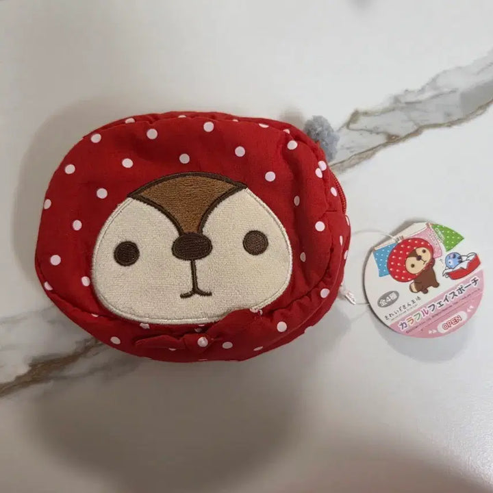 [BUNJANG] San-X Kirerazukin Face Pouch / 산엑스 키레이즈킨 얼굴 파우치