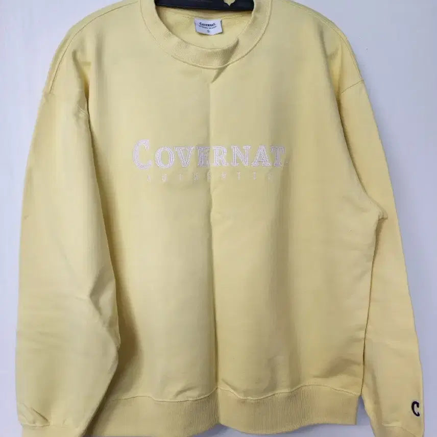 [BUNJANG] Covenant Embroidered Sweatshirt / 새상품급 커버낫 자수 맨투맨