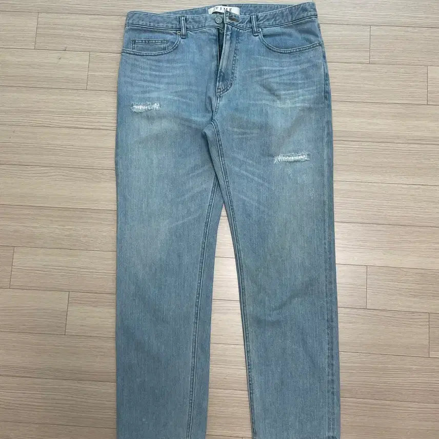 [BUNJANG] Time Homme Straight Fit Jeans / 타임옴므 청바지