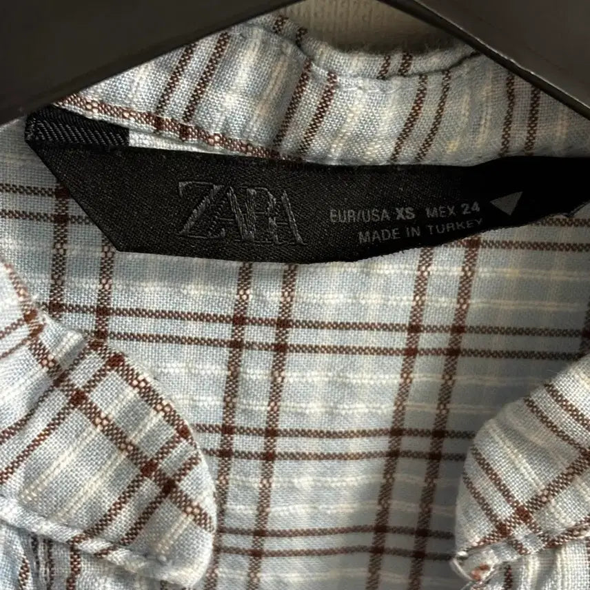 [BUNJANG] Zara Checked Mini Dress XS / 자라 체크 미니 원피스 XS