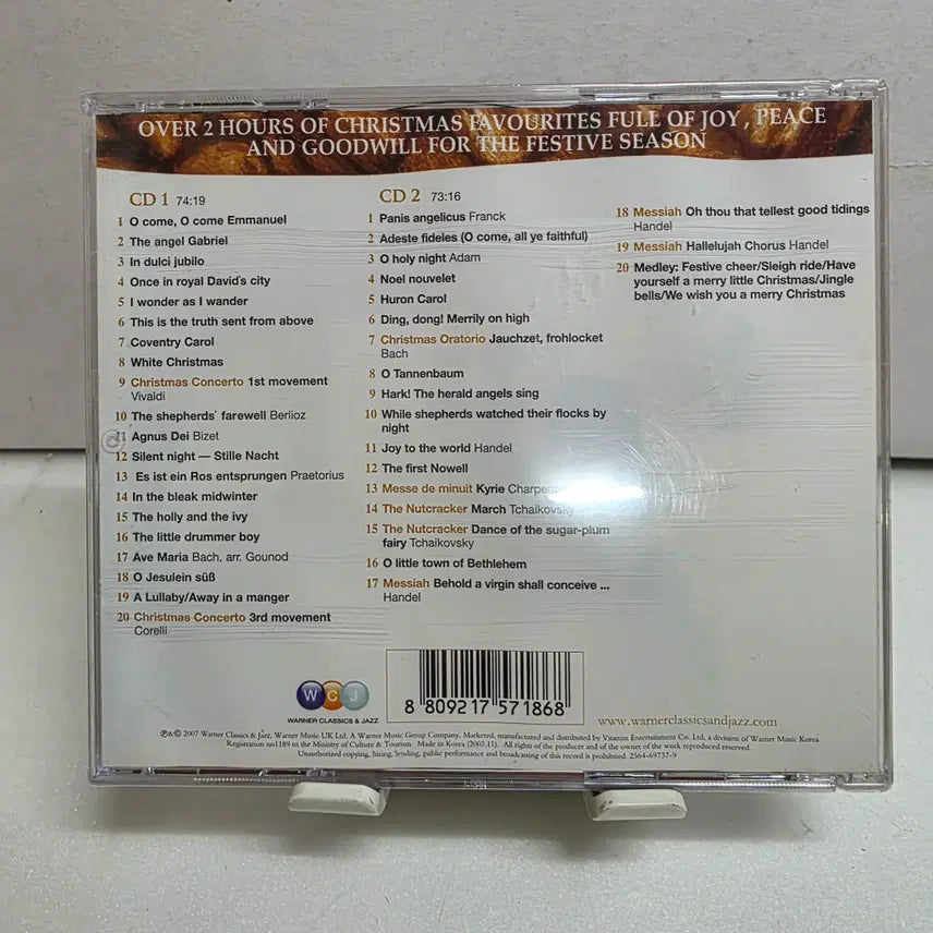 [BUNJANG] Various Artists 40 Most Beautiful Christmas Classics 2CD / 40 Most Beautiful Christmas Classics 2CD