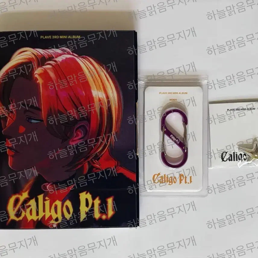 [BUNJANG] PLAVE Caligo Dash Vanguard Album Noah Charm Carabiner Photocard Set / 플레이브 칼리고 대쉬 뱅가드 앨범 슈참 카라비너 포카 노아 세트 원가이하