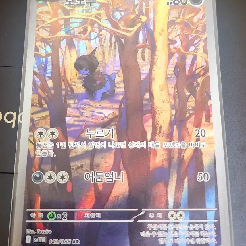 [SOLD OUT] 포켓몬 카드 모노두 AR