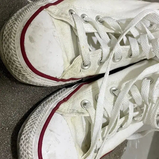 [BUNJANG] Converse Chuck Taylor All Star High White / 컨버스 척테일러 하이 화이트 260