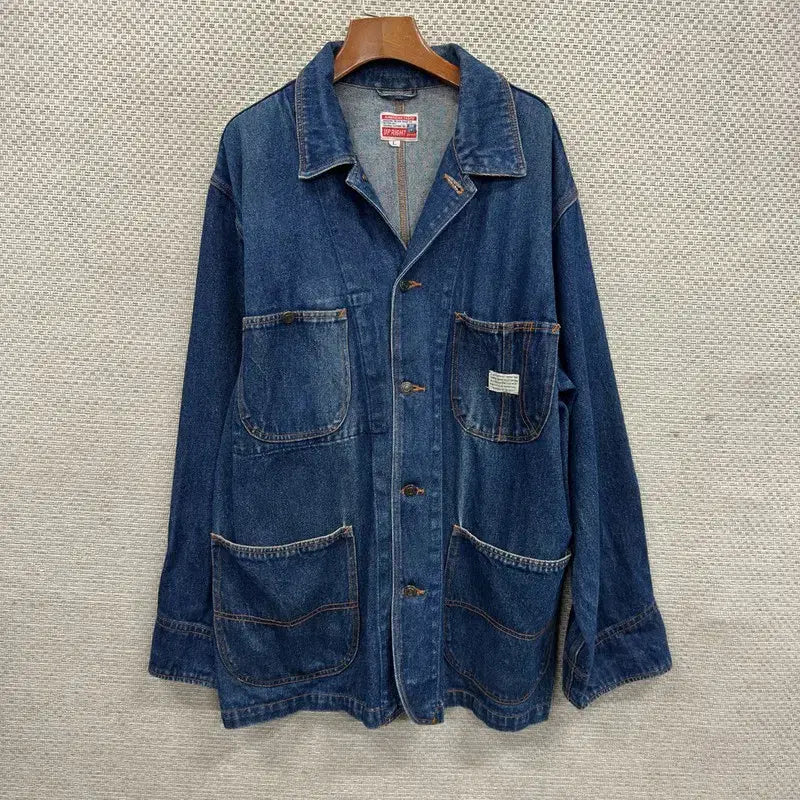 [BUNJANG] American Vintage Denim Jacket L / 아메리칸 빈티지 데님 청자켓 L D00553