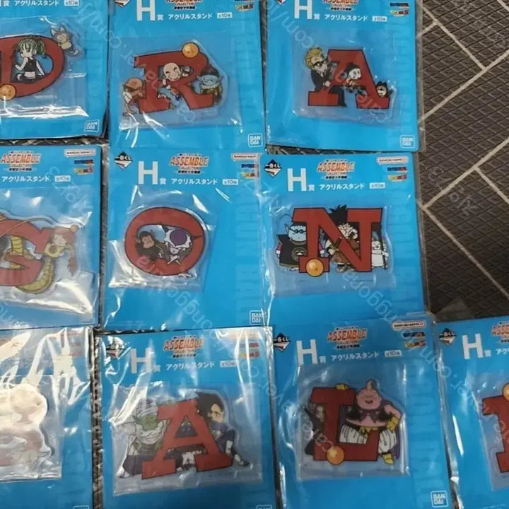 [BUNJANG] Ichiban Kuji Dragon Ball E Prize Name Acrylic Stand Set (10 Types) / 제일복권 드래곤볼 E상 드래곤볼 네임 아크릴 10종셋 판매합니다