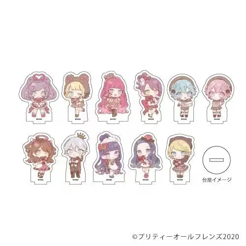 [BUNJANG] PriPara Prism Stone Acrylic Can Badge Set - Hibiki, Lala, Sophie, Mirei / [ 2박스 공구 ] 프리파라 프리즘스톤 아크릴 캔뱃지 히비키라라소피미래