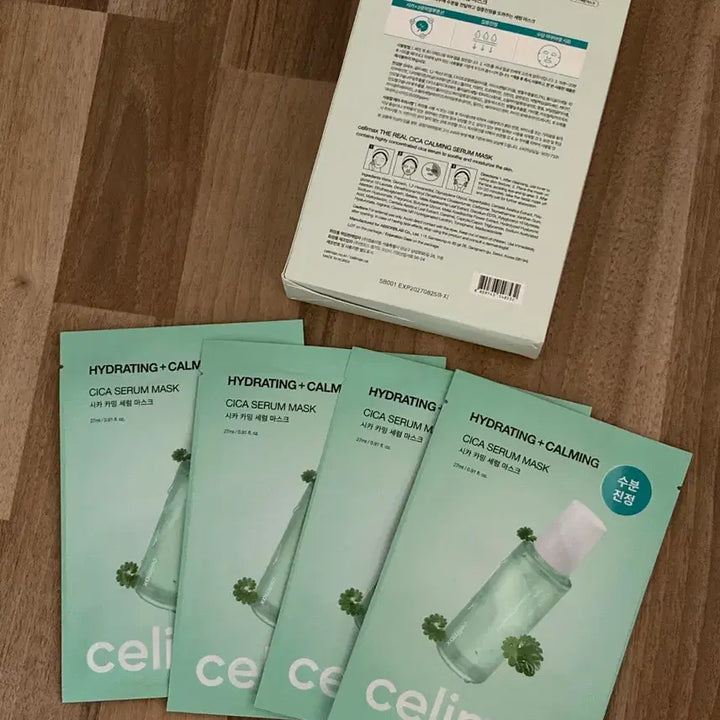 [BUNJANG] Cellmax Noni Ampoule Mask Pack &amp; Cica Ampoule Mask Pack Bundle (12 Sheets Total) / (총 팩 12장) 셀리맥스 노니앰플 마스크팩 8장+시카 마스크팩 4장 일