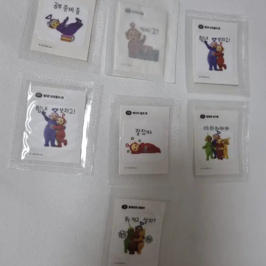 [BUNJANG] Teletubbies Sticker Collection / 텔레토비 띠부씰 교환,판매,구매