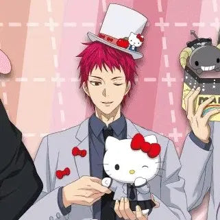[BUNJANG] Akashi Sanrio Collaboration Acrylic Stand Keyring - Kuroko&