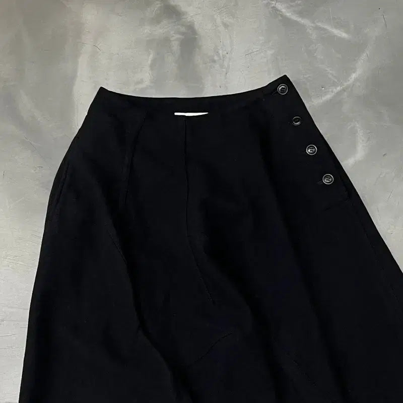 [BUNJANG] Comme des Garçons Wool Blend Pleated Skirt / 꼼데가르송 울 혼방 플리츠 스커트 y18152