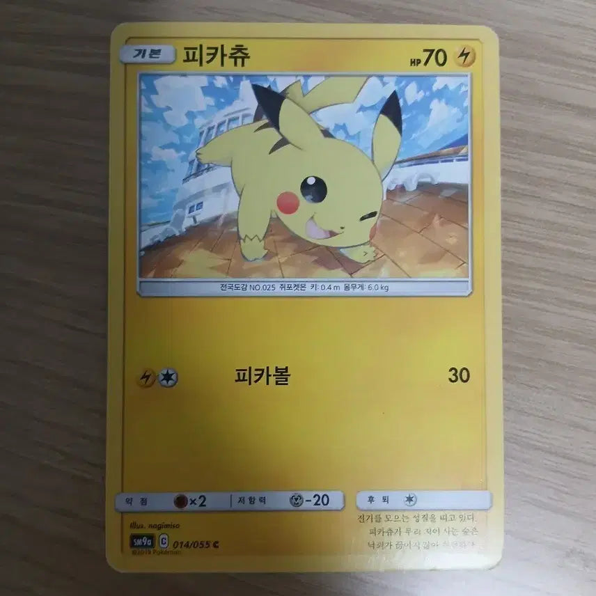 [BUNJANG] Pikachu Photocard / 피카츄