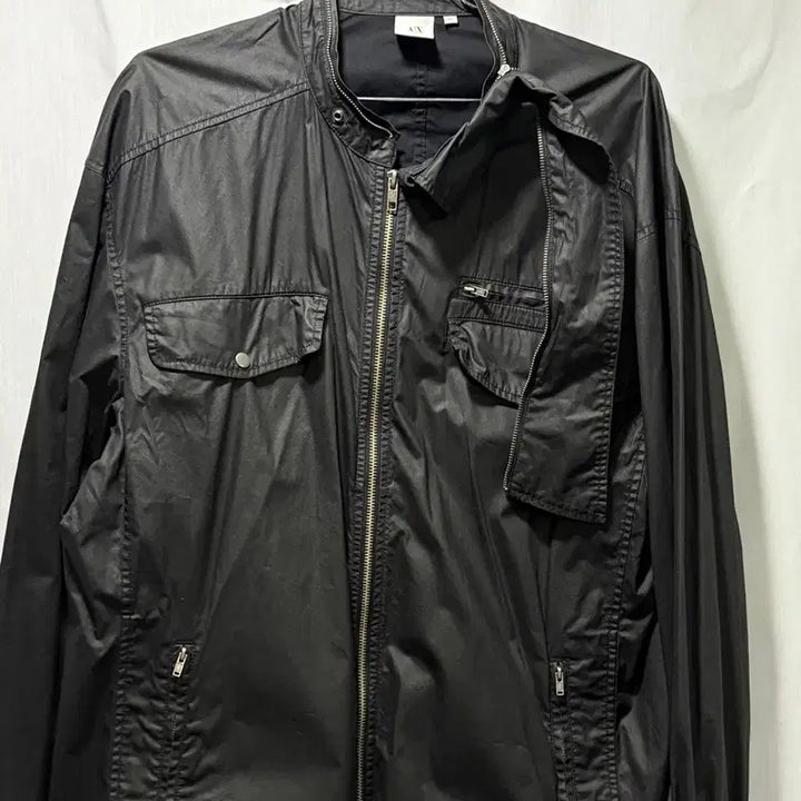 [BUNJANG] Armani Exchange A|X Black Jacket-Style Shirt / Armani Exchange, A|X