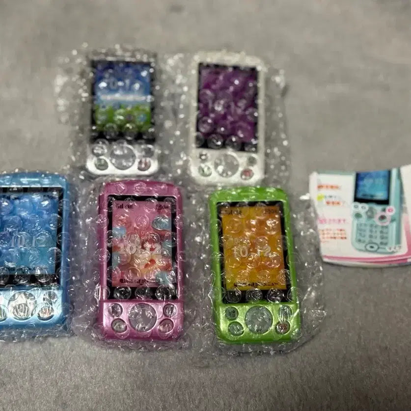 [BUNJANG] Slide Phone Gacha 5 Types Sealed Full Set Bundle / 슬라이드폰 가챠 5종 미개봉 풀세트 일괄